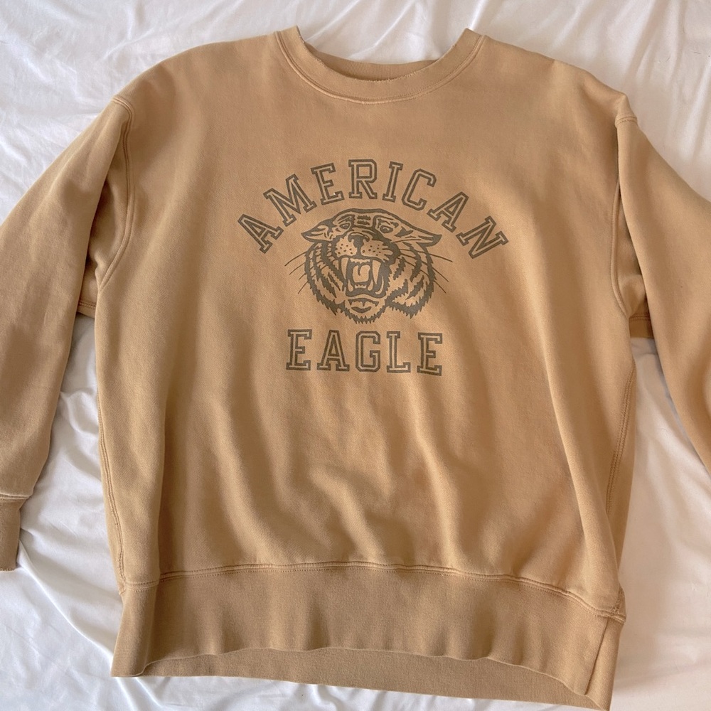 Yellow American Eagle Sweatshirt.